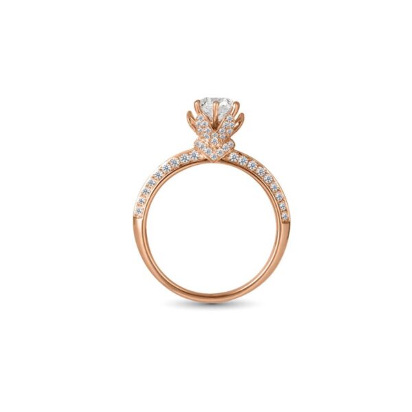 Le Lumiere Florale Ring in 18K Rose Gold
