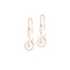 Chic Radiance Earrings in 18K Rose Gold