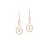 Chic Radiance Earrings in 18K Rose Gold