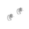 Diamond Earrings in 18K White Gold