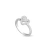 Diamond Ring in 18K White Gold