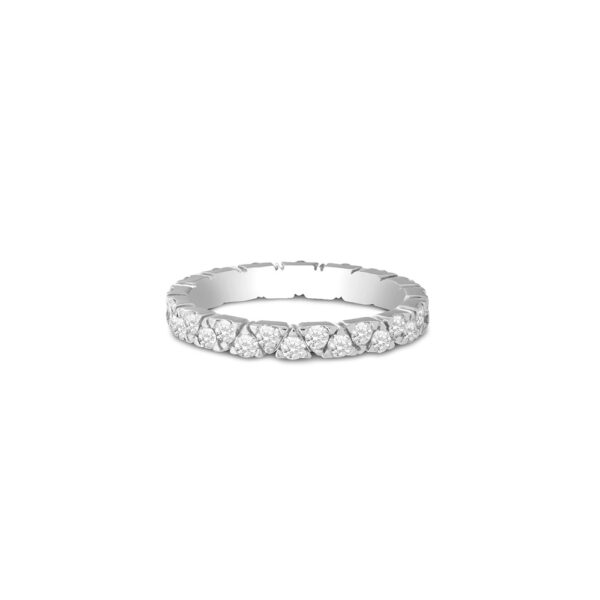 Diamond Ring in 18K White Gold