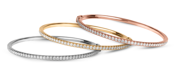 ETERNITY Bangle Trio In Rose Gold