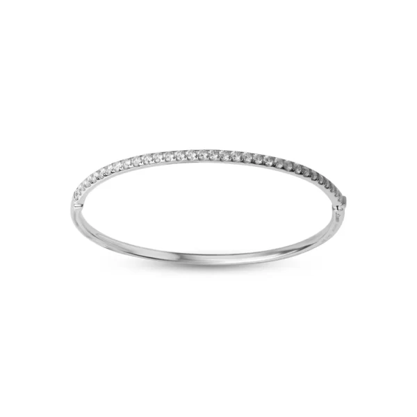 ETERNITY  Bangle in White Gold