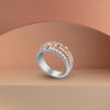 ETERNITY Trillium Ring In Tri-Tone