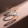 Moodshoot Fashion_v2 ETERNITY Ring In Yellow Gold