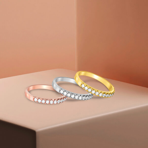 ETERNITY Perpetual Glow Ring In Yellow Gold