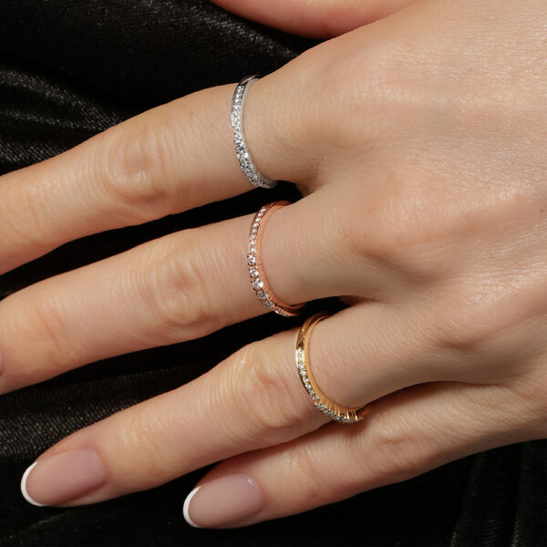 ETERNITY Fancy Ring in Rose Gold