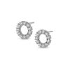 ETERNITY Glow Earrings in White Gold
