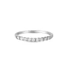 Half ETERNITY Ring in White Gold