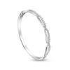 ETERNITY Multi-Link Bangle in White Gold