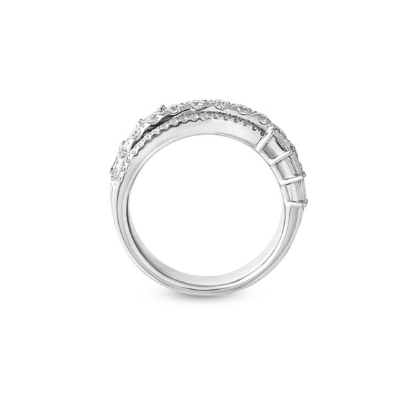 ETERNITY Mosaic Ring in White Gold