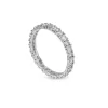 Full ETERNITY Ring In White Gold