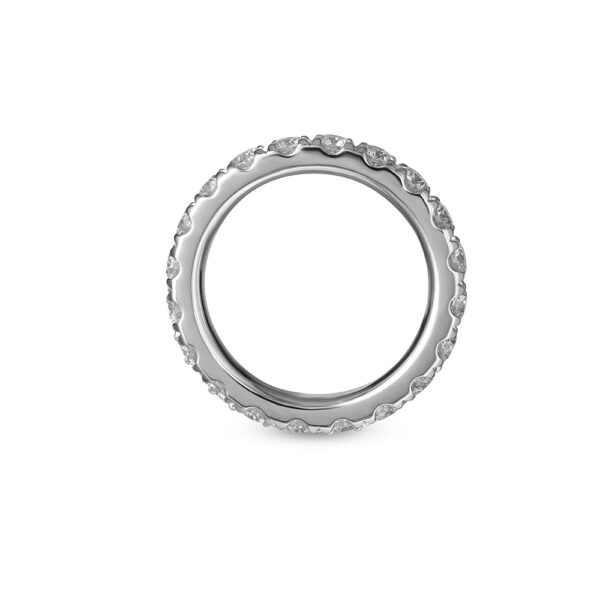 Full ETERNITY Ring In White Gold