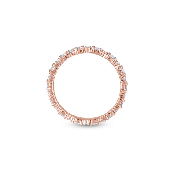 Full Eternity Ring in Rose Gold