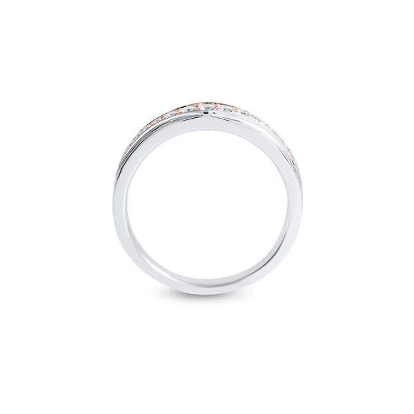 INFINITI Diamond Ring in Dual-Tone