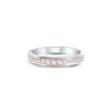INFINITI Diamond Ring in Dual-Tone