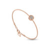Diamond Bangle in 18K  Rose Gold
