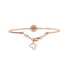 Diamond Bangle in 18K  Rose Gold