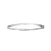 Diamond Bangle in 14K  White Gold