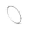 Diamond Bangle in 14K  White Gold