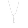 Diamond Pendant in 18K  White Gold