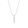 Diamond Pendant in 18K  White Gold