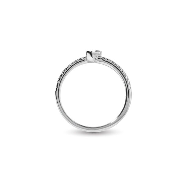Diamond Ring in 14K  White Gold