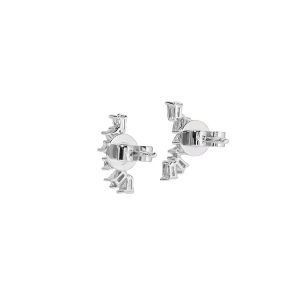 Diamond Earrings in 14K  White Gold