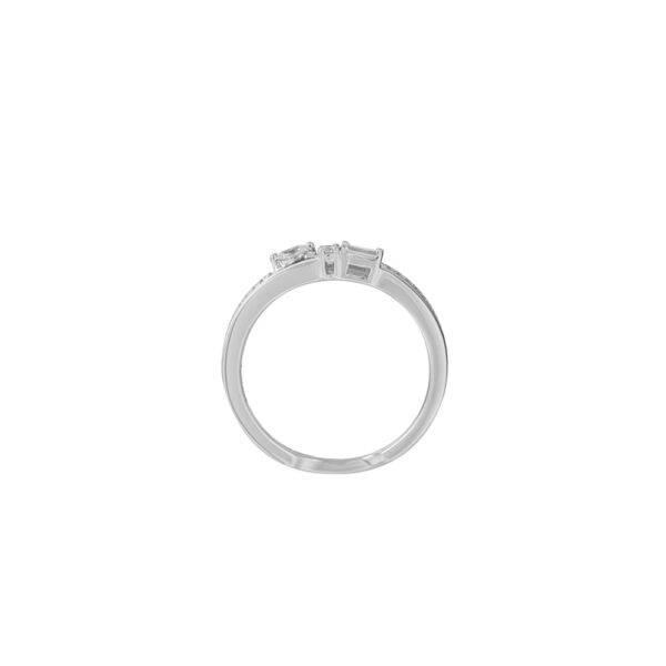 Diamond Ring in 14K White Gold