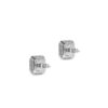 Diamond Earrings in 18K White Gold