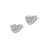 Diamond Earrings in 18K White Gold