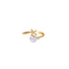 Pearl Ring in 18K Yellow Gold