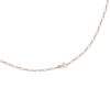Sapphire Necklace in 18K White and Rose Gold