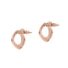Geometrical Earrings in 18K Rose Gold