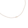 Diamond Necklace in 18K White and Rose Gold