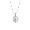 Diamond Pendant in 18K White Gold