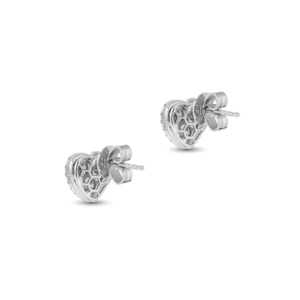 Diamond Earrings in 18K White Gold