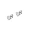 Diamond Earrings in 18K White Gold