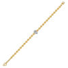 Diamond Bracelet in 18K Yellow Gold