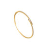 Diamond Bangle in 18K Yellow Gold