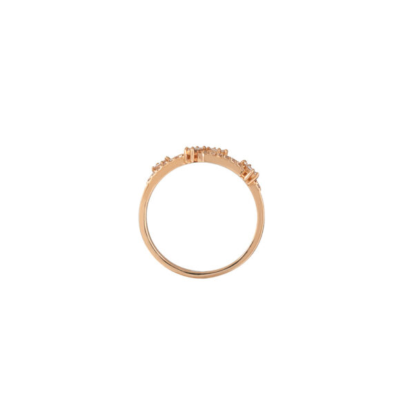 1000x1000-16 Diamond Ring in 18K Rose Gold
