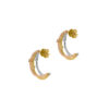 1000x1000-19 Diamond Earrings in 18K Gold Trio Tone