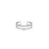 Diamond Ring in 18K White Gold