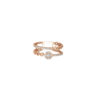 Diamond Ring in 18K Rose Gold
