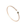 Emerald Bangle in 18K Yellow Gold