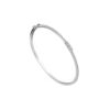 Diamond Bangle in 14K White Gold