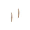 Ruby Earrings in 18K Rose Gold