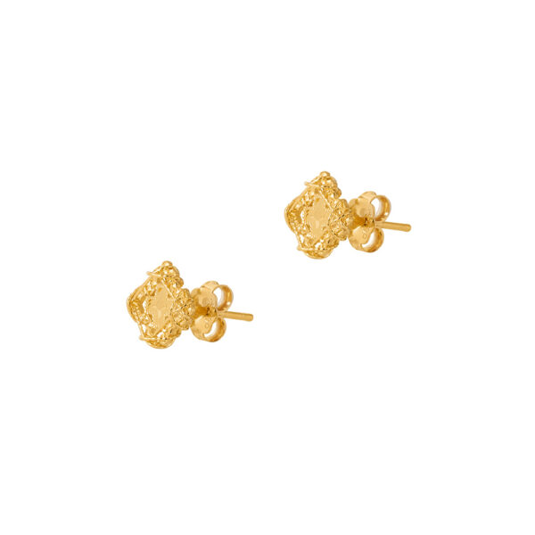 1000x1000-15 Clover Earrings in 18K Yellow Gold