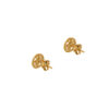 Circle Earrings in 18K Yellow Gold